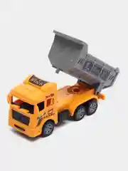 Серебряный машинка инерционная