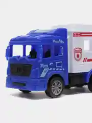 Светло-синий машинка инерционная