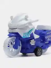 Синий машинка инерционная