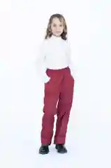 Бордовый брюки демисезонные на флисе,Arctic kids
