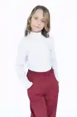 Бордовый брюки демисезонные на флисе,Arctic kids