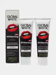 Зубная паста отбеливающая с углем Extra МЯТА 2 штуки, 100 г Global White