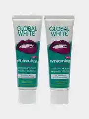 Зубная паста 2 шт, 100 г Экзотические Фрукты Global White RDA 70