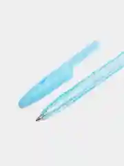 Голубой синяя шариковая ручка "Pastel"