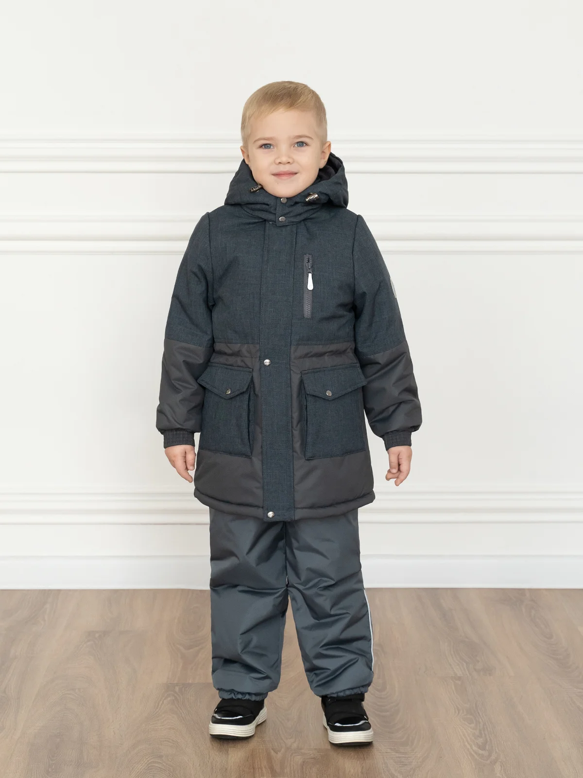 Хром куртка для мальчика Arctic kids, зима