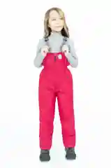 Тёмно-розовый полукомбинезон детский, Arctic kids, до -5 градусов