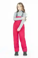 Тёмно-розовый полукомбинезон детский, Arctic kids, до -5 градусов
