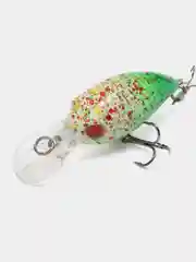Лайм рыболовный воблер "Крэнк" (Crank), 3 см, 3 г, 5 цветов