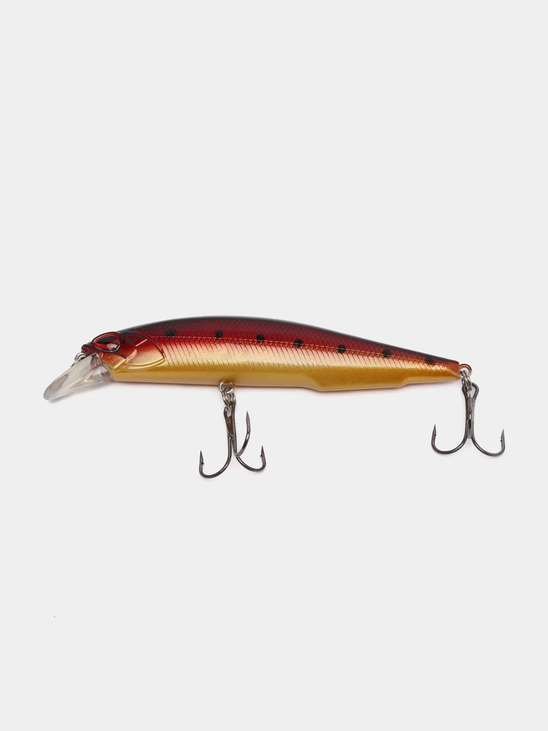 Красный рыболовный воблер "Минноу" (Minnow), 10 см, 14 г, 6 цветов