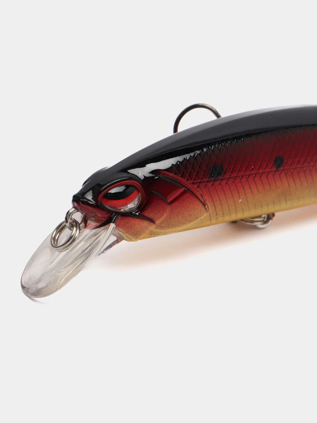 Красный рыболовный воблер "Минноу" (Minnow), 10 см, 14 г, 6 цветов