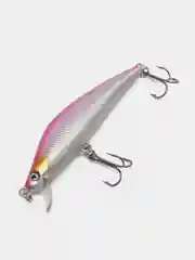 Розовый рыболовный воблер "Минноу" (Minnow), 7,5 см, 7,5 г, 10 цветов