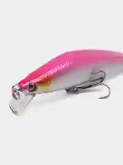 Розовый рыболовный воблер "Минноу" (Minnow), 7,5 см, 7,5 г, 10 цветов