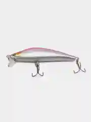 Розовый рыболовный воблер "Минноу" (Minnow), 7,5 см, 7,5 г, 10 цветов