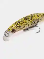Оливковый рыболовный воблер "Минноу" (Minnow), 8 см, 8 г, 5 цветов