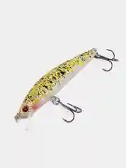 Оливковый рыболовный воблер "Минноу" (Minnow), 8 см, 8 г, 5 цветов