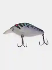Серебряный рыболовный воблер BANSHEE, крэнк (crank), 6,8 см, 14,5/17,5 г, 7 цветов
