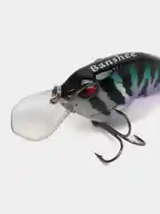 Серебряный рыболовный воблер BANSHEE, крэнк (crank), 6,8 см, 14,5/17,5 г, 7 цветов