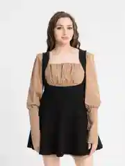 Комплект-двойка QP Store: сарафан и платье-рубашка
