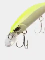 Белый рыболовный воблер "Минноу" (Minnow), 11 см, 15 г, 7 цветов