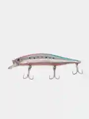 Серебряный рыболовный воблер "Минноу" (Minnow), 11 см, 15 г, 7 цветов