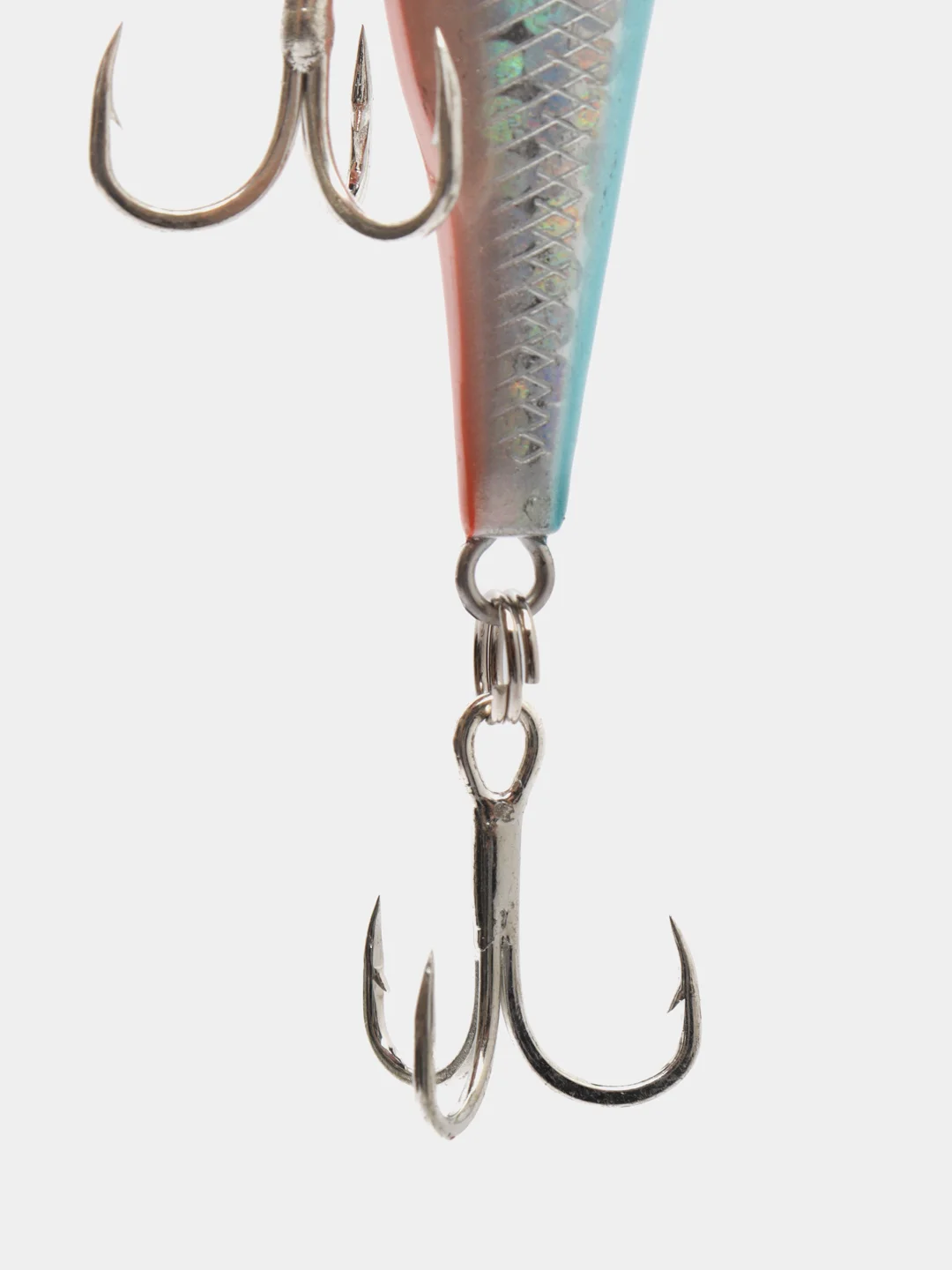 Серебряный рыболовный воблер "Минноу" (Minnow), 11 см, 15 г, 7 цветов