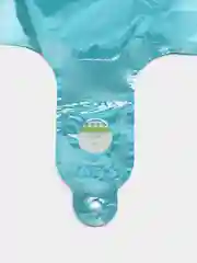 Бирюзовый воздушный шар Звезда