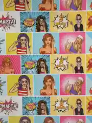 Разноцветный бумага упаковочная подарочная, крафт, 50 х 70 см (16видов)