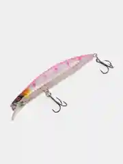 Розовый рыболовный воблер "Минноу" (Minnow), 10 см, 13 г, 5 цветов