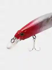 Красный рыболовный воблер "Минноу" (Minnow), 12 см, 17 г, 9 цветов