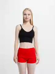 Коралловый шорты женские, спортивные