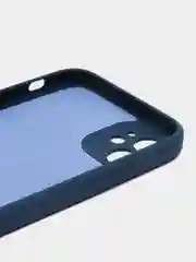 Пудровый чехол на iPhone 13, 12, 11, XR, 7, 8, SE, 8+, 7+, 6s, 6, Pro, Max, силиконовый