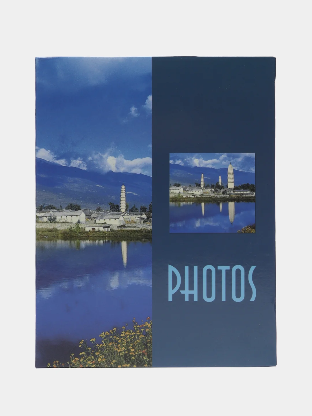 Индиго фотоальбом 100 фото, 10х15, "Путешествие", твёрдая обложка