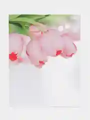 Слоновая кость фотоальбом 100 фото, 10х15, "Цветы", твёрдая обложка