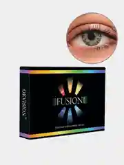 Карамельный цветные контактные линзы OKVision Fusion monthly 0.00, -6.00/14/8.6, 1 месяц