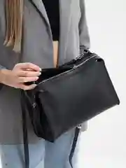 Коричневый женская сумка LaFemme, с двумя ремешками