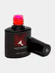 Кораллово-розовый цветная база для ногтей, гель-лака камуфлирующая Koyash, для маникюра