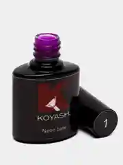 Пурпурный цветная база для ногтей, гель-лака камуфлирующая Koyash, для маникюра