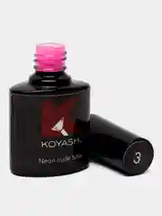 Фуксия цветная база для ногтей, гель-лака камуфлирующая Koyash, для маникюра