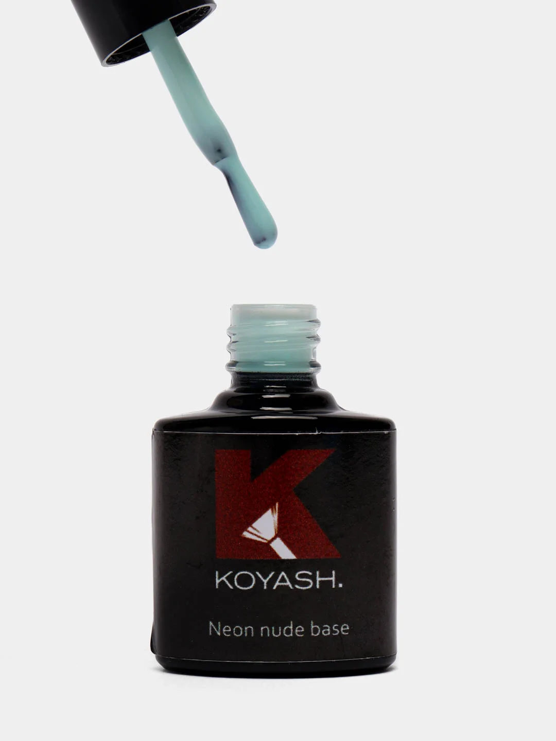 Мятный цветная база для ногтей, гель-лака камуфлирующая Koyash, для маникюра