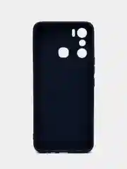 Синий силиконовый чехол для Infinix Hot 20 Play 4G (Инфиникс Хот 20 плей)