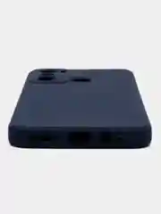 Синий силиконовый чехол для Infinix Hot 20 Play 4G (Инфиникс Хот 20 плей)