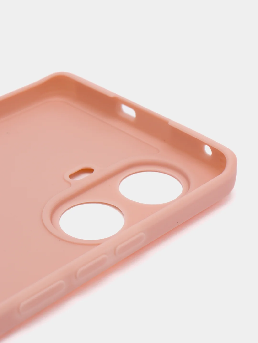 Розовый чехол для Realme 10 Pro+ 5G / 10 Pro Plus 5G (Реалми 10 Про Плюс 5 Джи), прозрачный