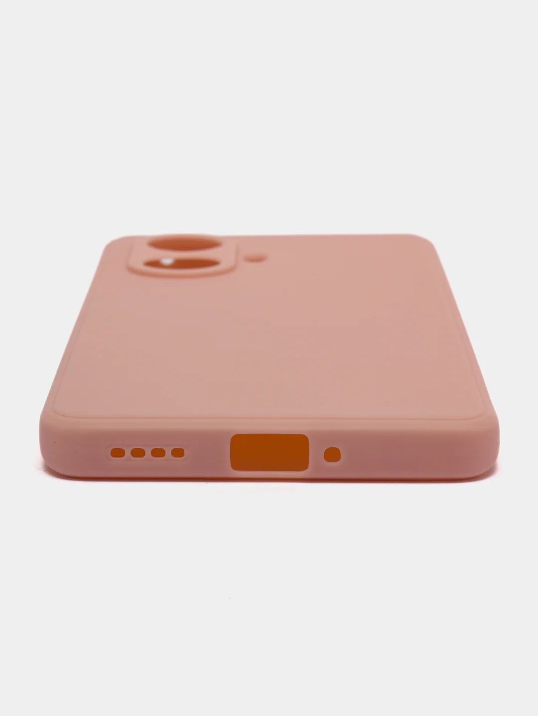 Розовый чехол для Realme 10 Pro+ 5G / 10 Pro Plus 5G (Реалми 10 Про Плюс 5 Джи), прозрачный