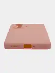 Розовый чехол для Realme 10 Pro+ 5G / 10 Pro Plus 5G (Реалми 10 Про Плюс 5 Джи), прозрачный