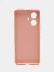 Розовый чехол для Realme 10 Pro+ 5G / 10 Pro Plus 5G (Реалми 10 Про Плюс 5 Джи), прозрачный