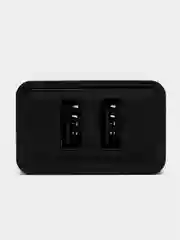 Белый сетевое зарядное устройство, 2 USB, 2.4 А