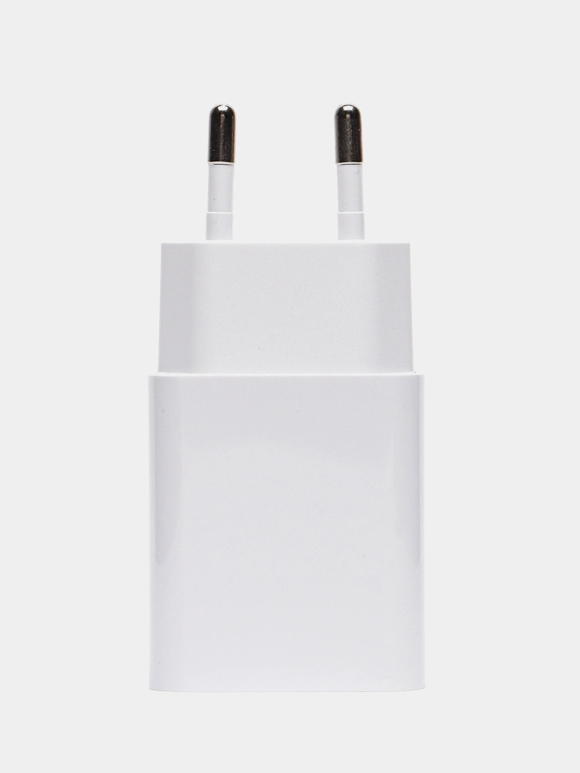 Белый сетевое зарядное устройство, 2 USB, 2.4 А