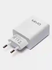 Белый зарядное сетевое устройство с быстрой зарядкой, 3 USB, 12W, 3.1А