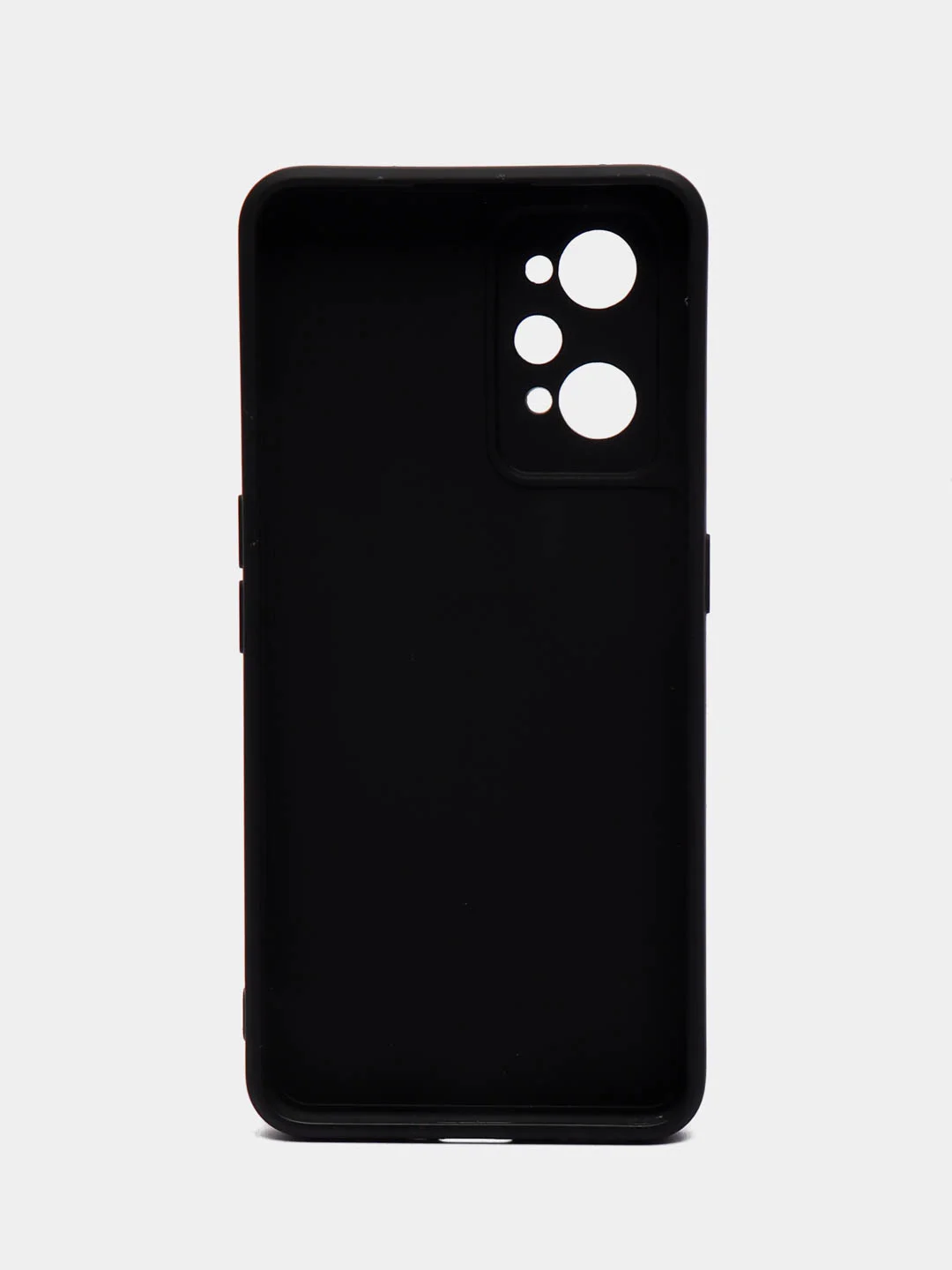 Черный чехол для Realme GT Neo 2 / GT 2 / GT Neo 3T ( ГТ Нео 2 / ГТ Нео 3Т ), силиконовый с защитой камеры, прозрачный