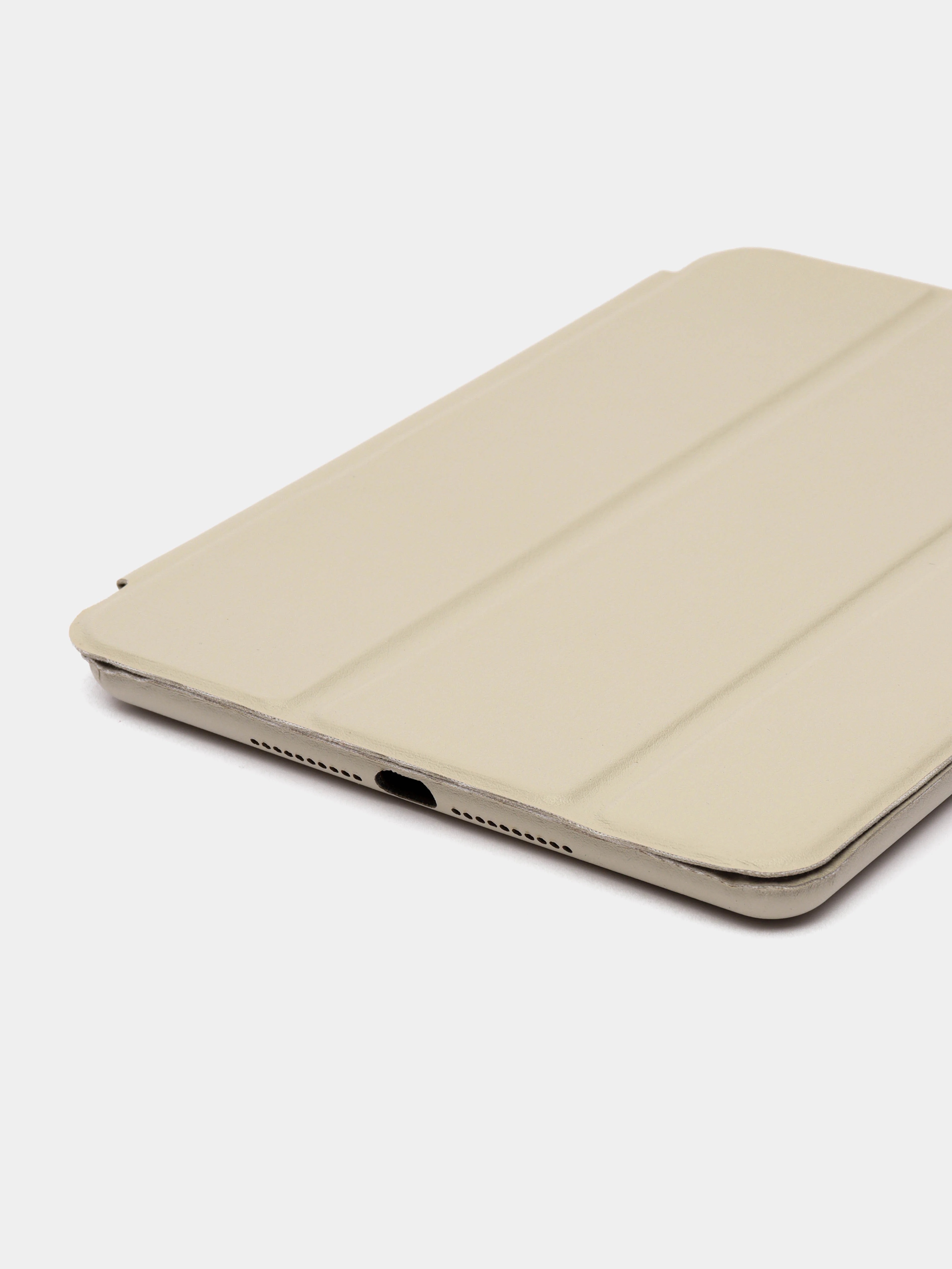 Бежевый чехол книжка для планшета iPad Mini 4, Mini 5, Air 10.5 2019, Pro 9.7 2016, Pro 11 2018